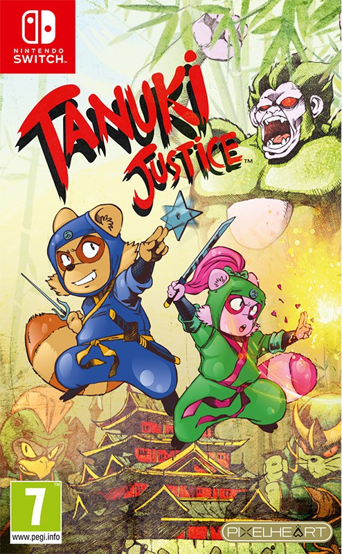 Tanuki Justice Switch PixelHeart GeekAnimea
